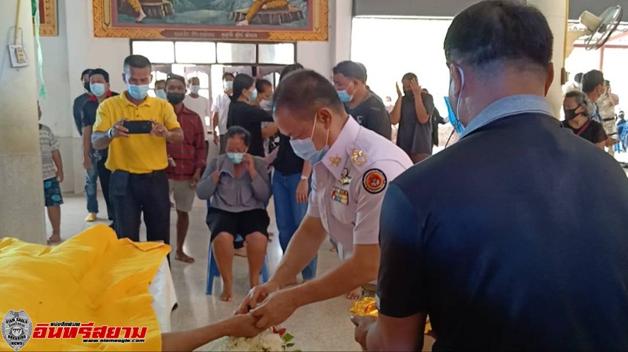 ปราจีนบุรี -นอภ.ศรีมหาโพธิรดน้ำศพลุงวัย62ปีถูกช้างป่าเหยียบตาย