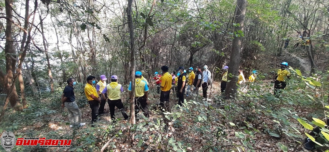 กาญจนบุรี-ประชุมการเตรียมการจัดการวางแผนการทำแนวกันไฟป้องกันไฟป่า