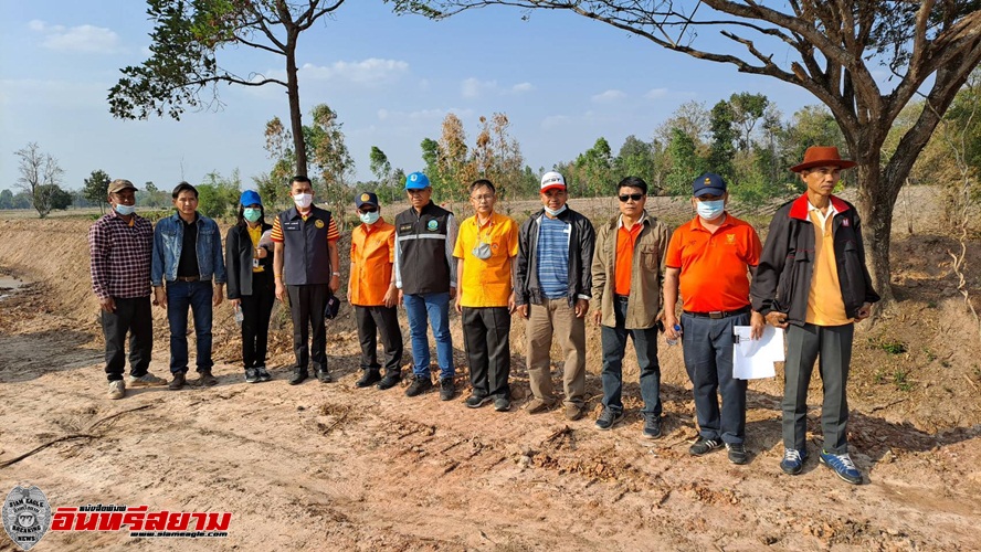 อุดรธานี – พ่อเมือง สั่งลุยตรวจโครงการแก้ปัญหาภัยแล้ง