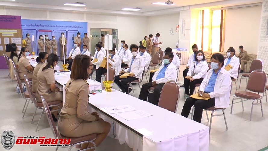 ชัยนาท-บรรยากาศการลงสมัครรับเลือกตั้งนายกเทศมนตรี