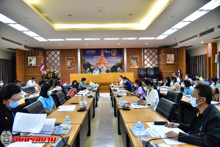 นครปฐม-ประชุมเชิงปฏิบัติการการประเมินคุณธรรมของหน่วยงานภาครัฐ