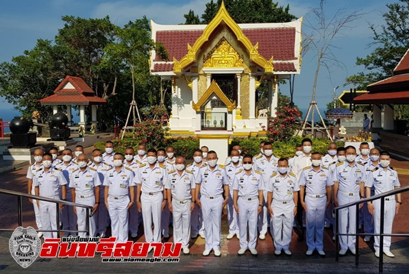 ชลบุรี-บวงสรวงเสด็จเตี่ย ก่อนพิธีรับมอบชุดเรือ ต.114 ต.115