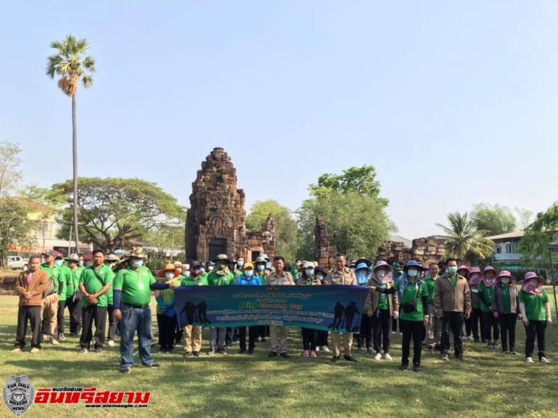 ชัยภูมิ-ร่วมพัฒนา โบราณสถานปรางค์กู่ เตรียมความพร้อมต้อนรับเลขานุการรัฐมนตรี