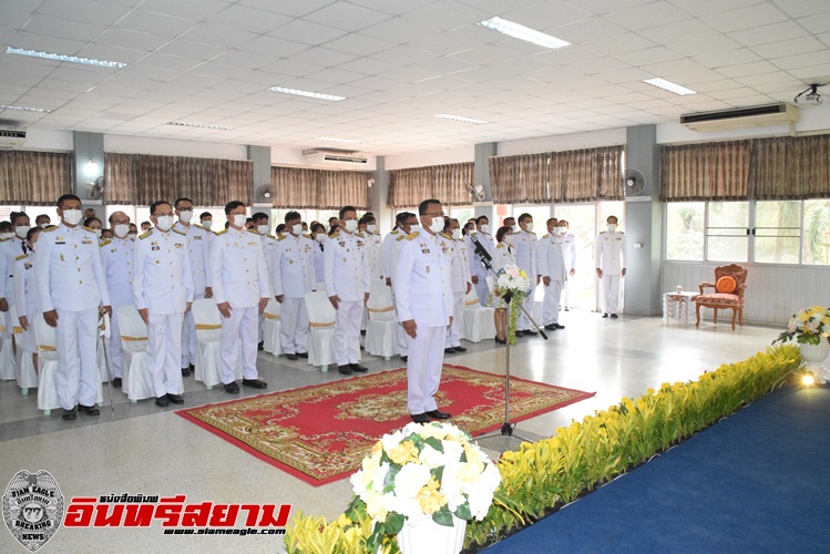 อยุธยา-พิธีถวายราชสักการะเนื่องในวันพระบิดาแห่งมาตรฐานการช่างไทย ประจำปี 2564