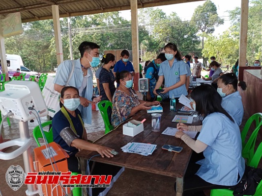 ตาก – ฉีดวัคซีนป้องกัน เชื้อไวรัสโควิด19 ให้กับอาสาสมัครสาธารณสุข อสม.