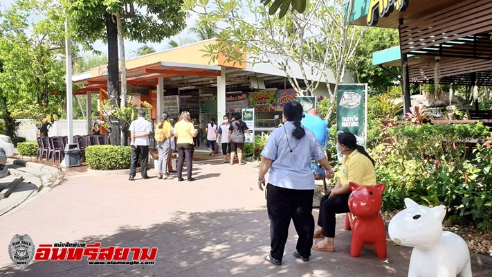 ชุมพร-ส่งแนวหน้าลงพื้นที่เสี่ยงหลังทราบข่าว “ป้อง ณวัฒน์” แวะระหว่างทางก่อนกลับ กทม.