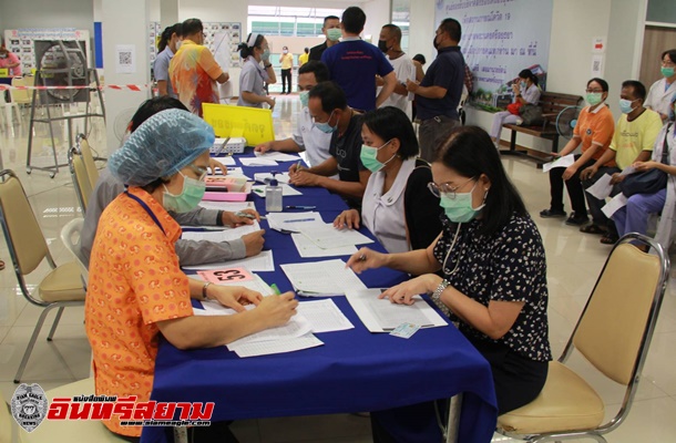 อยุธยา – กรุงเก่า เร่งฉีดวัคซีนให้บุคลากรทางการแพทย์ ผู้ปฏิบัติงานด่านหน้า