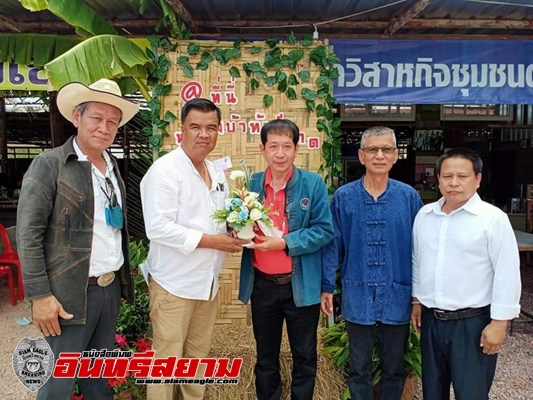 ตาก-ทำบุญเตรียมเปิดตลาดวิสาหกิจชุมชนบ้านหนองบัว ช่วงเย็นนี้