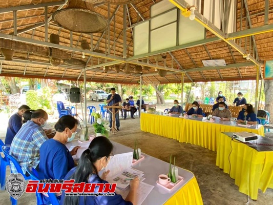 สิงห์บุรี-พัฒนาชุมชน คัดเลือกผู้นำการเปลี่ยนแปลง ณ บ้านเล่าเรื่อง หมู่3