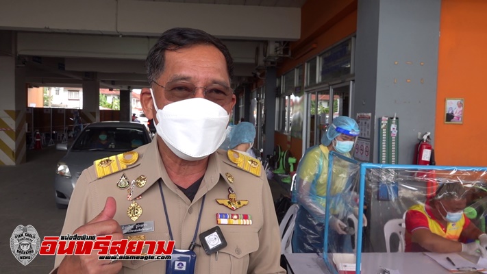 ปทุมธานี-บิ๊กแจ๊สเปิดตรวจสวอพแหย่โพรงจมูกถูกใจประชาชนและคนพิการ