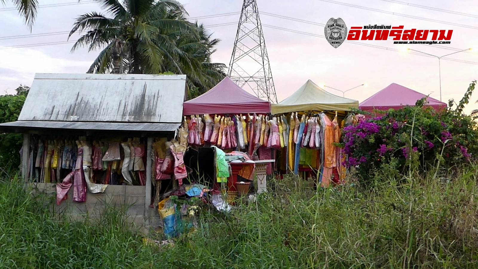 ราชบุรี-สุดขลัง..!”ศาลแม่เนียง แม่น้อม”แห่แก้บนด้วยชุดไทยจนล้นศาล