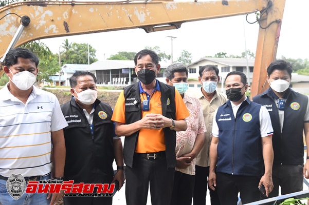 ปทุมธานี-บิ๊กแจ๊สวิสัยทัศน์ผู้นำจับมือกรมชลเร่งขุดคลองเตรียมรับน้ำเหนือป้องกันน้ำท่วมปทุม