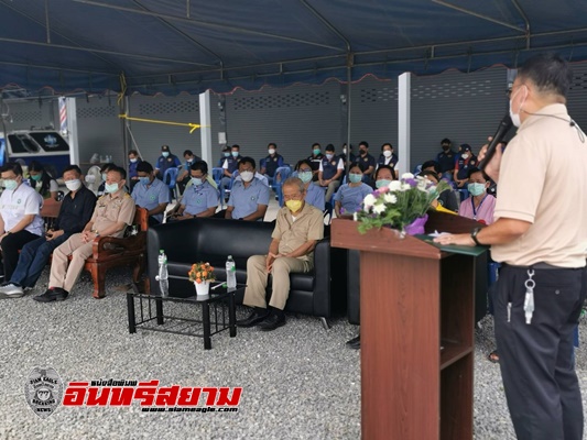 สุพรรณบุรี-เปิดโรงพยาบาลสนามในโรงงานแยกผู้ติดเชื้อโควิดออกจากโรงงาน