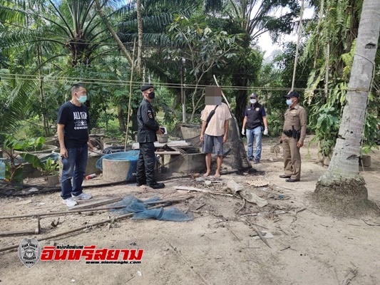 ประจวบคีรีขันธ์-ตำรวจบางสะพานน้อยตรวจสอบบ่อนปลากัด