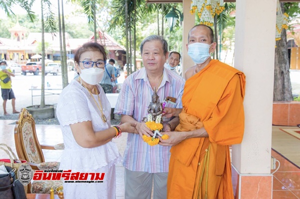 นครนายก – พิธีบวงสรวง วางศิลาฤกษ์แท่นประดิษฐานองค์ท้าวเวสสุวรรณ