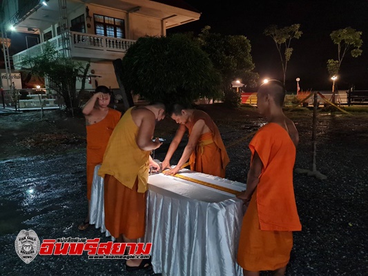 สุพรรณบุรี-วัดเถรพลายเผาศพผู้เสียชีวิตจากโรคโควิด19ไม่มีญาติ