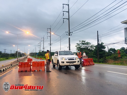  ภ.จว.ตาก สภ.แม่ระมาด ตั้งจุดตรวจ-จุดสกัดกั้นและจับกุมแรงงานต่างด้าวหลบหนีเข้าเมือง