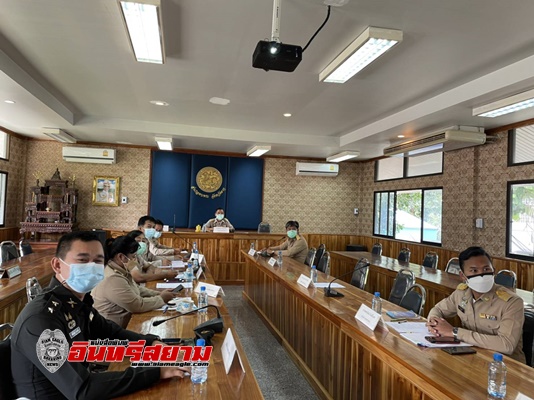 ตาก-อ.พบพระ ประชุมกำนันผู้ใหญ่บ้านประจำเดือนกันยายน 2564