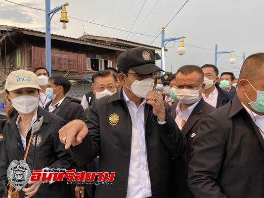 นนทบุรี-นายกประยุทธ์ ตรวจสถานการณ์น้ำ