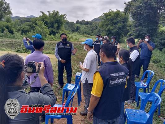 อุตรดิตถ์-นายก.ทต.ลงพื้นที่ ตรวจสถานีสูบน้ำ ระบบส่งน้ำบ้านร้องหมาผี