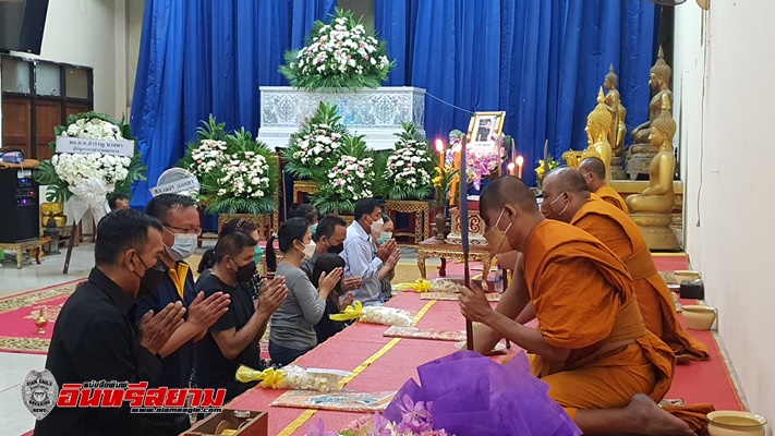 สมุทรปราการ-บรรยากาศงานสวดพระอภิธรรมศพน้องวาฤทธิ์