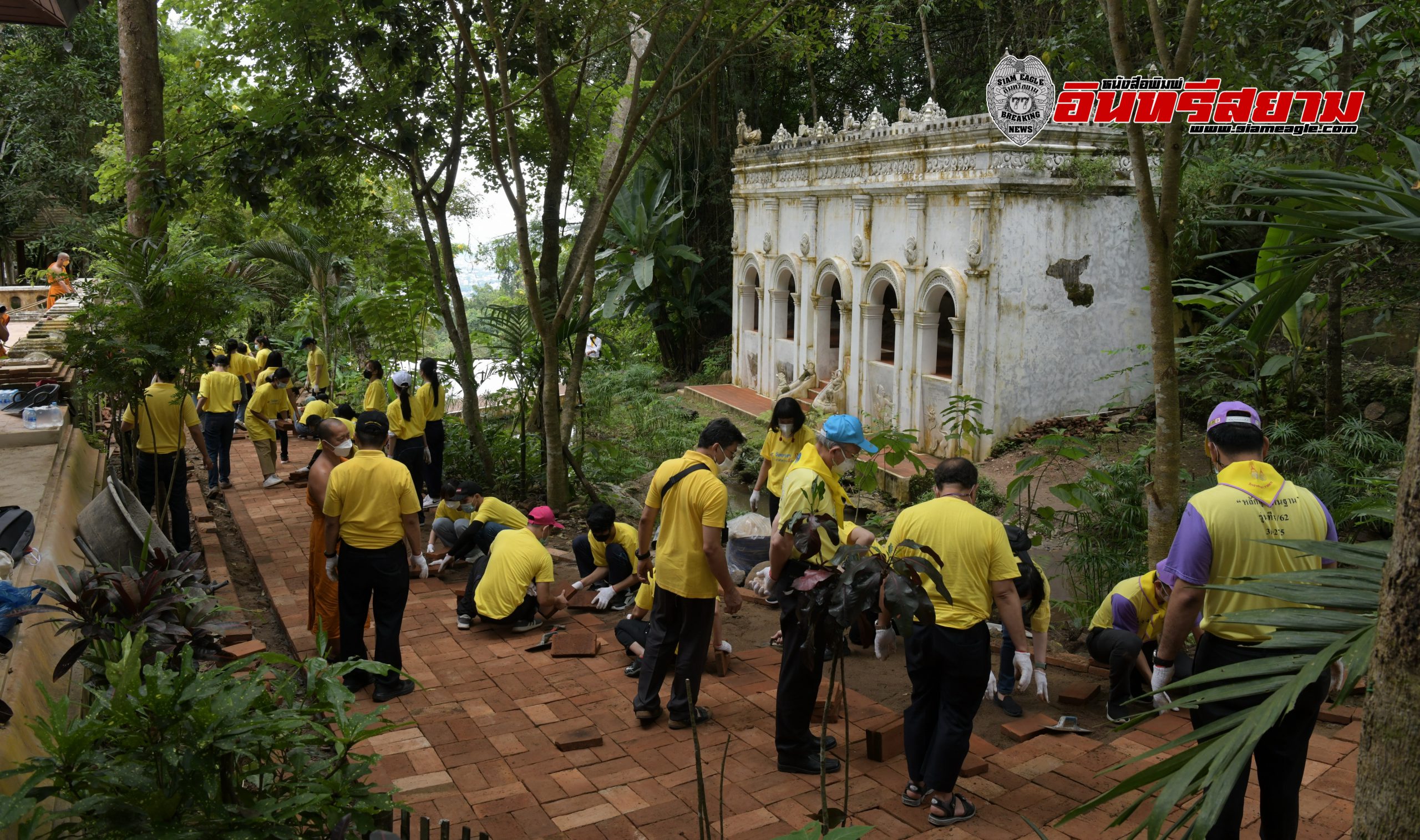 เชียงใหม่-มช.จิตอาสา บำเพ็ญสาธารณประโยชน์ น้อมถวายเป็นพระราชกุศล