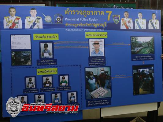 กาญจนบุรี-รวบยกแก๊งค์ ขบวนการลักลอบขนแรงงานต่างด้าว