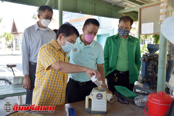 สุพรรณบุรี-การรับซื้อข้าวโครงการตลาดนัดข้าวเปลือกไม่คึกคัก