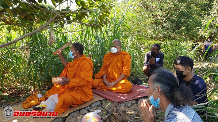 ปราจีนบุรี – ทำพิธีอัญเชิญวิญญาณ 2แม่ลูกผูกเอวโดดแม่น้ำปราจีนบุรี