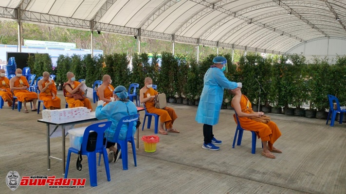 อยุธยา – ตรวจคัดกรองเชิงรุก โครงการอบรมก่อนสอบบาลี ตามมาตราการการแพร่ระบาดของโควิด19