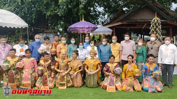  สระบุรี – อบต.เมืองขีดขิน บ้านหมอ สระบุรี บวงสรวงโบราณสถานหลักเมืองขีดขิน ( คูเมือง)