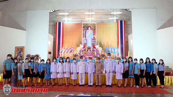 ตาก-พิธีทำบุญตักบาตรถวายพระราชกุศล (ตักบาตรข้าวสารอาหารแห้ง) พระสงฆ์ จำนวน 90 รูป