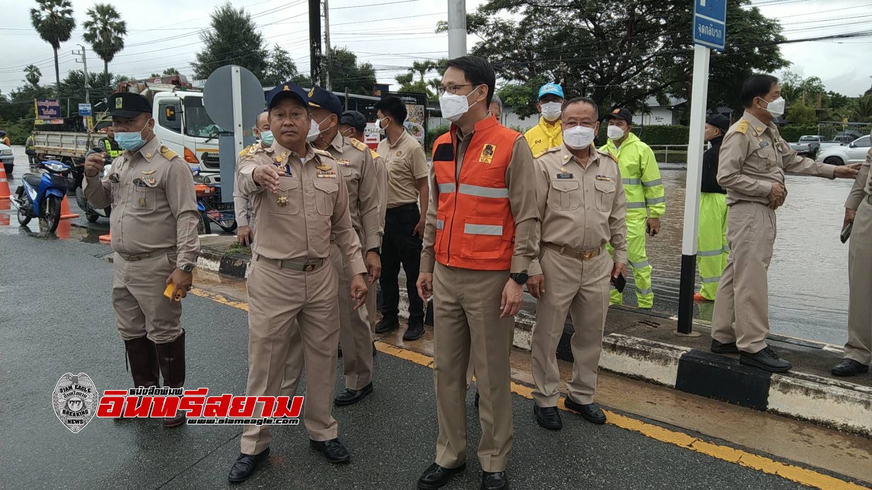 กาญจนบุรี-ผู้ว่าฯสั่งหน่วยงานช่วยเหลือชาวบ้านประสบน้ำท่วมเต็มพิกัด