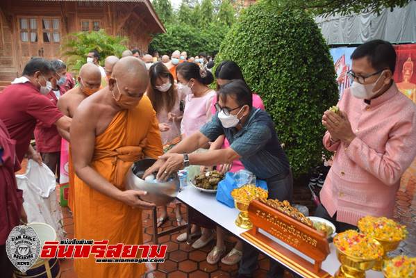 อยุธยา-วัดใหญ่ชัยมงคลสืบสานประเพณีตักบาตรเทโว