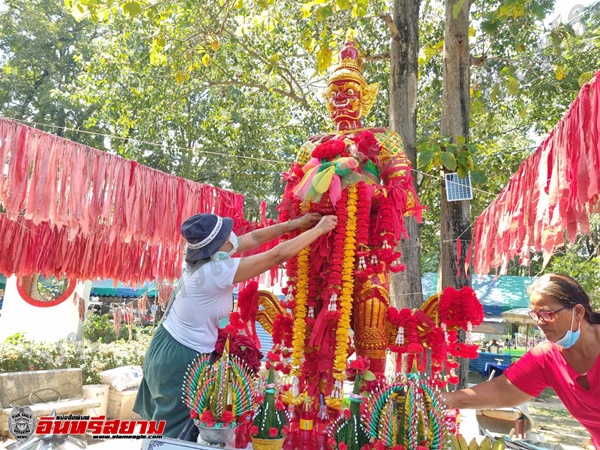 ปราจีนบุรี – หยุดยาวแห่ไหว้ขอพร-โชคลาภปู่ท้าวเวชสุวรรณงานประจำปีวัดโยธาราษฏร์