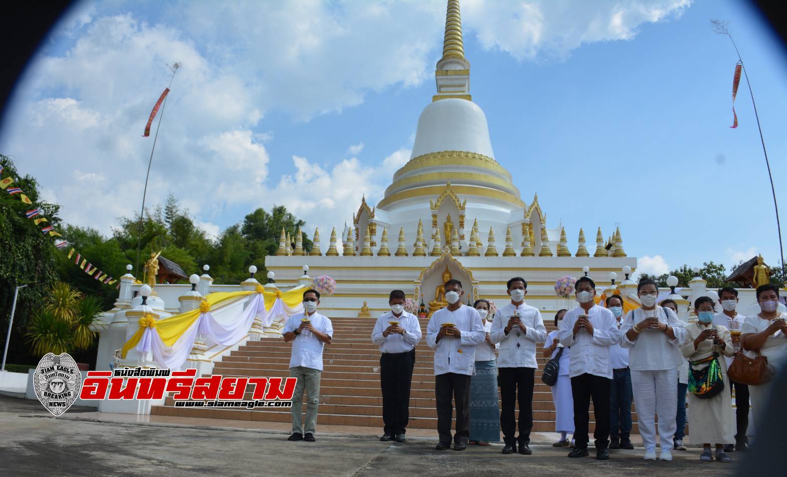 อุตรดิตถ์-เปลี่ยนผ้าห่มองค์พระมหาธาตุเจดีย์