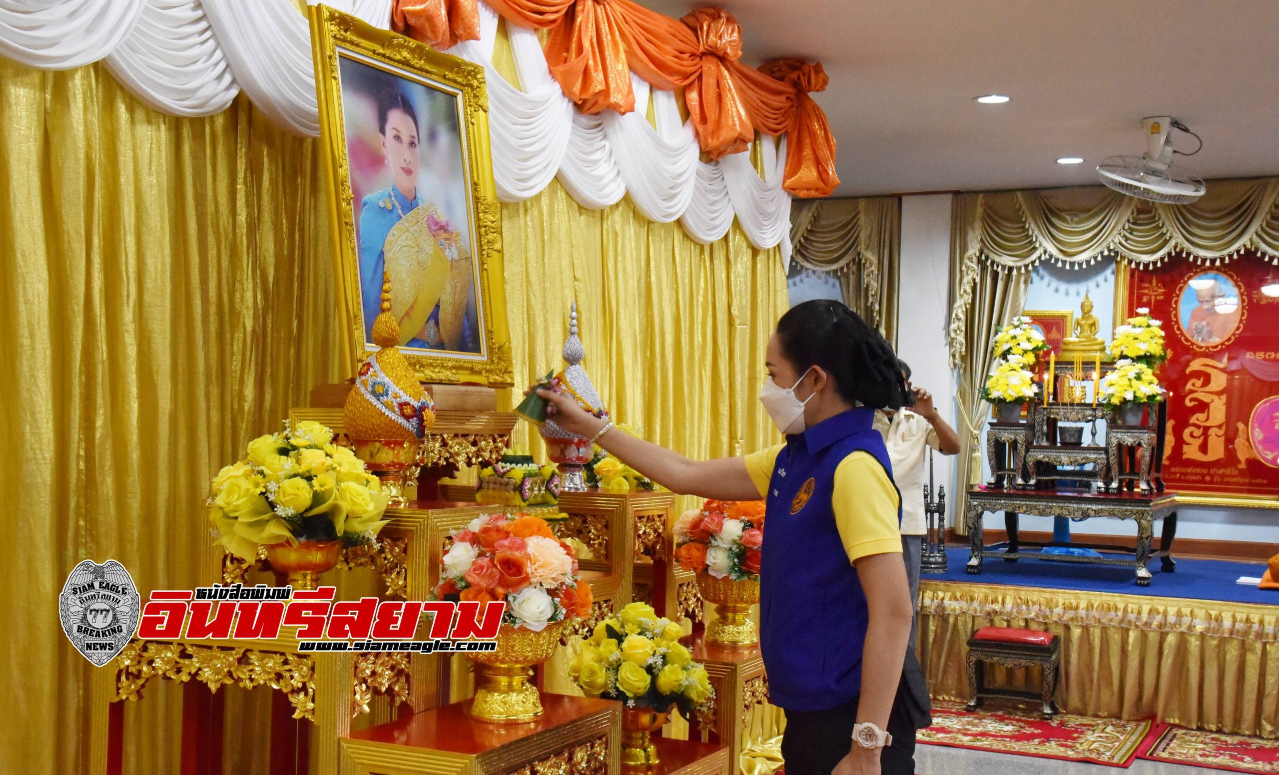 อยุธยา-“คณะสงฆ์อำเภอภาชี”สวดมนต์ถวายพระพร “สมเด็จพระเจ้าลูกเธอ เจ้าฟ้าพัชรกิติยาภาฯ”