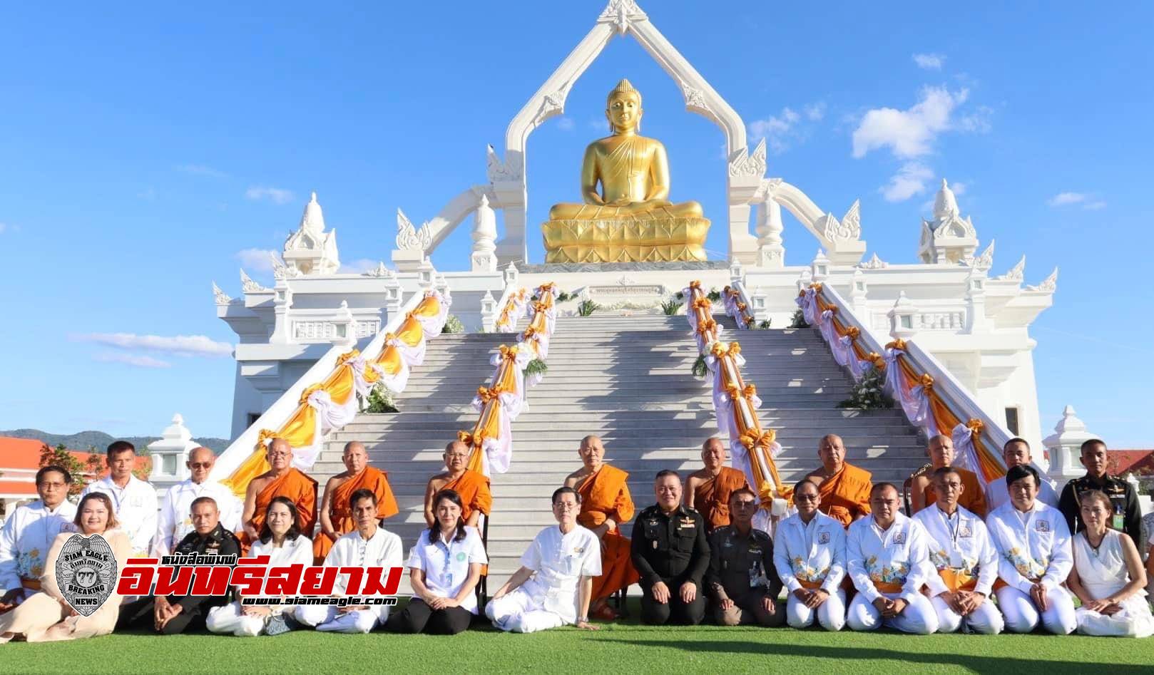 ลพบุรี-“สมเด็จธงชัย”ร่วมพิธีพุทธาภิเษกและสมโภชพุทธสถานลพบุรีศรีสุวรรณภูมิ ประดิษฐานพระพุทธรูป 89 ปาง