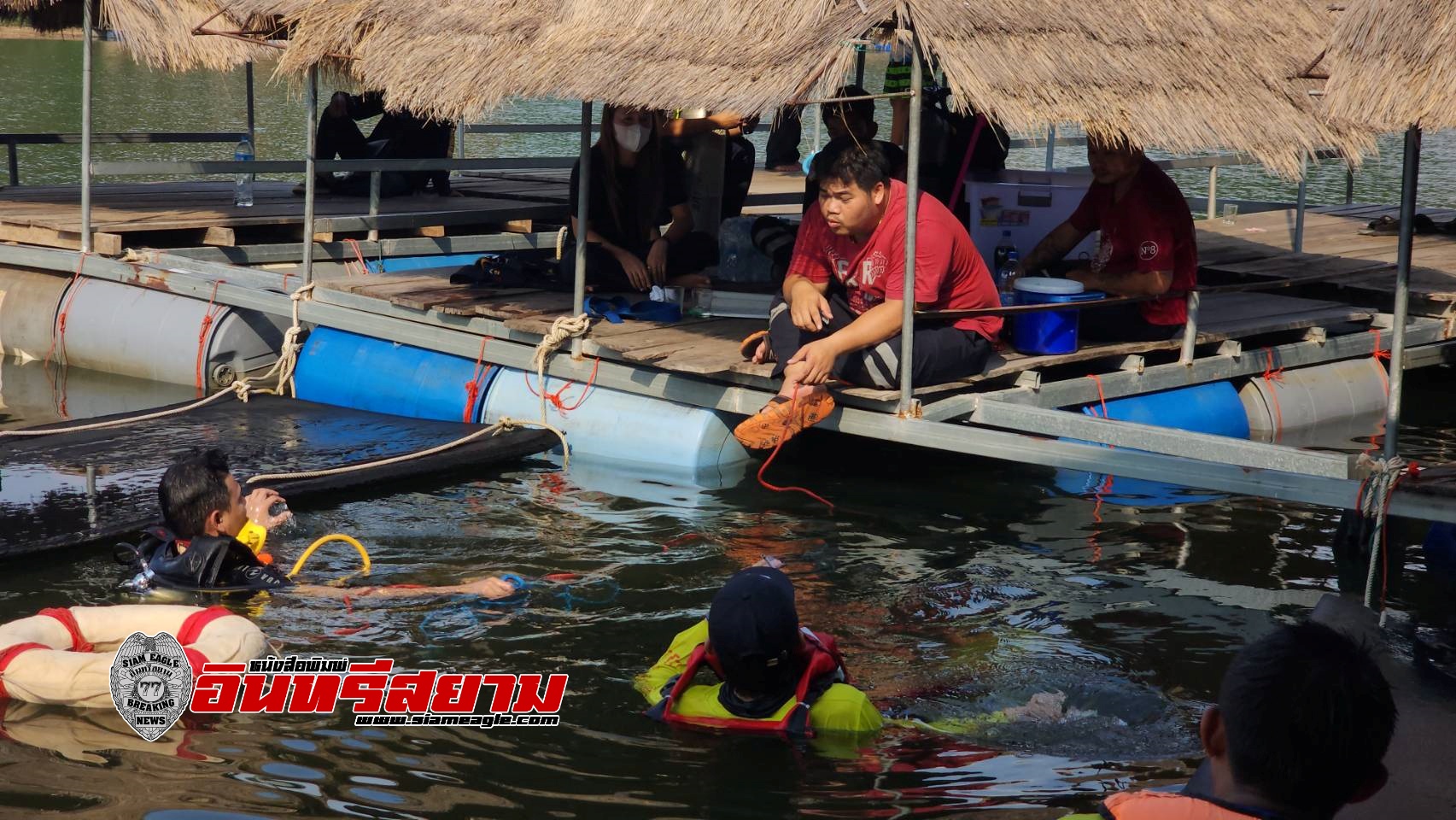 ศรีสะเกษ-เด็กชายวัย 13 กระโดดตีลังกาลงน้ำโชว์เพื่อน สุดท้ายจมน้ำดับต่อหน้าต่อตา