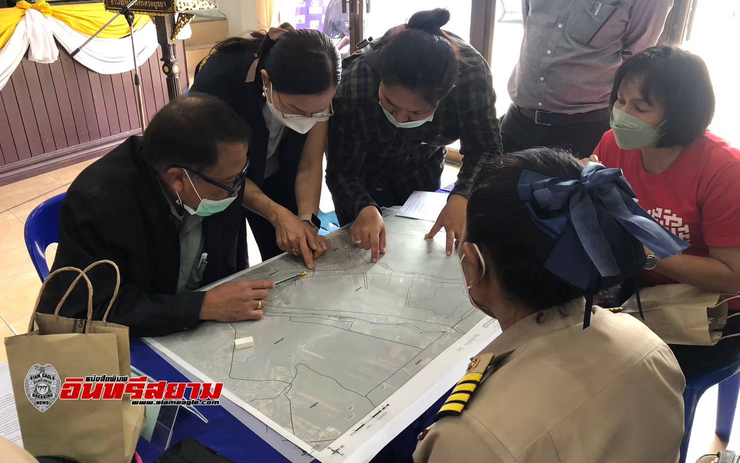 อยุธยา-โยธาธิการและผังเมืองอยุธยา สานต่อการจัดทำผังภูมิสังคมเพื่อบริหารจัดการน้ำแบบบูรณาการ