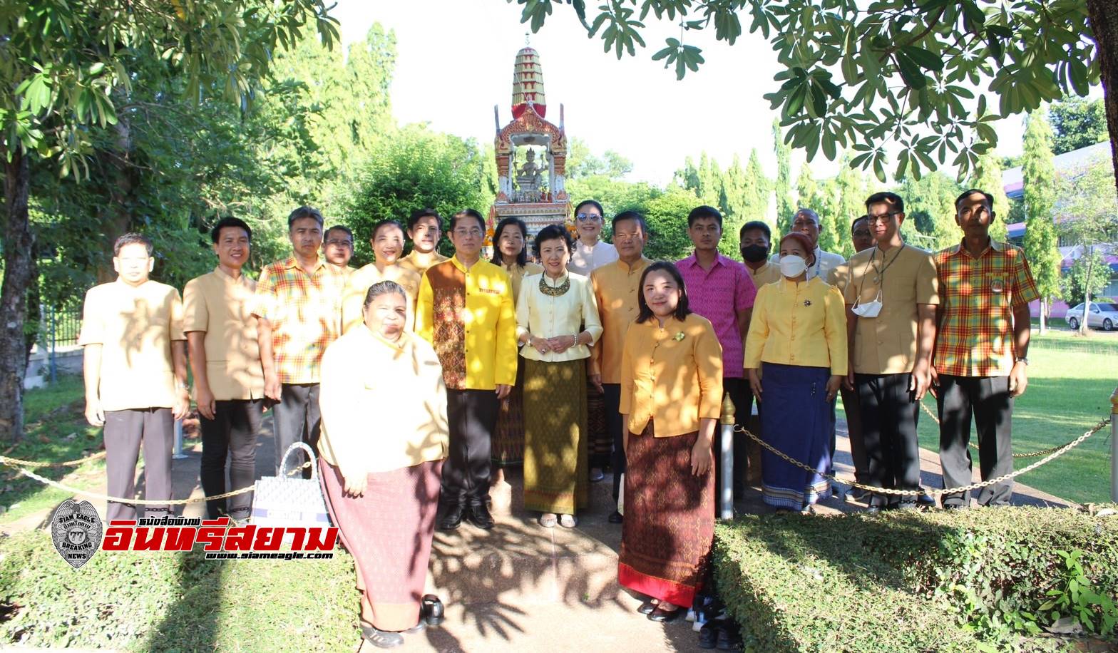 ศรีสะเกษ-“ดร.กัลยาณี”นายกฯท่องเที่ยว ร่วมทำบุญวันคล้ายวันสถาปนาสถาบันพัฒนาฝีมือแรงงาน 38