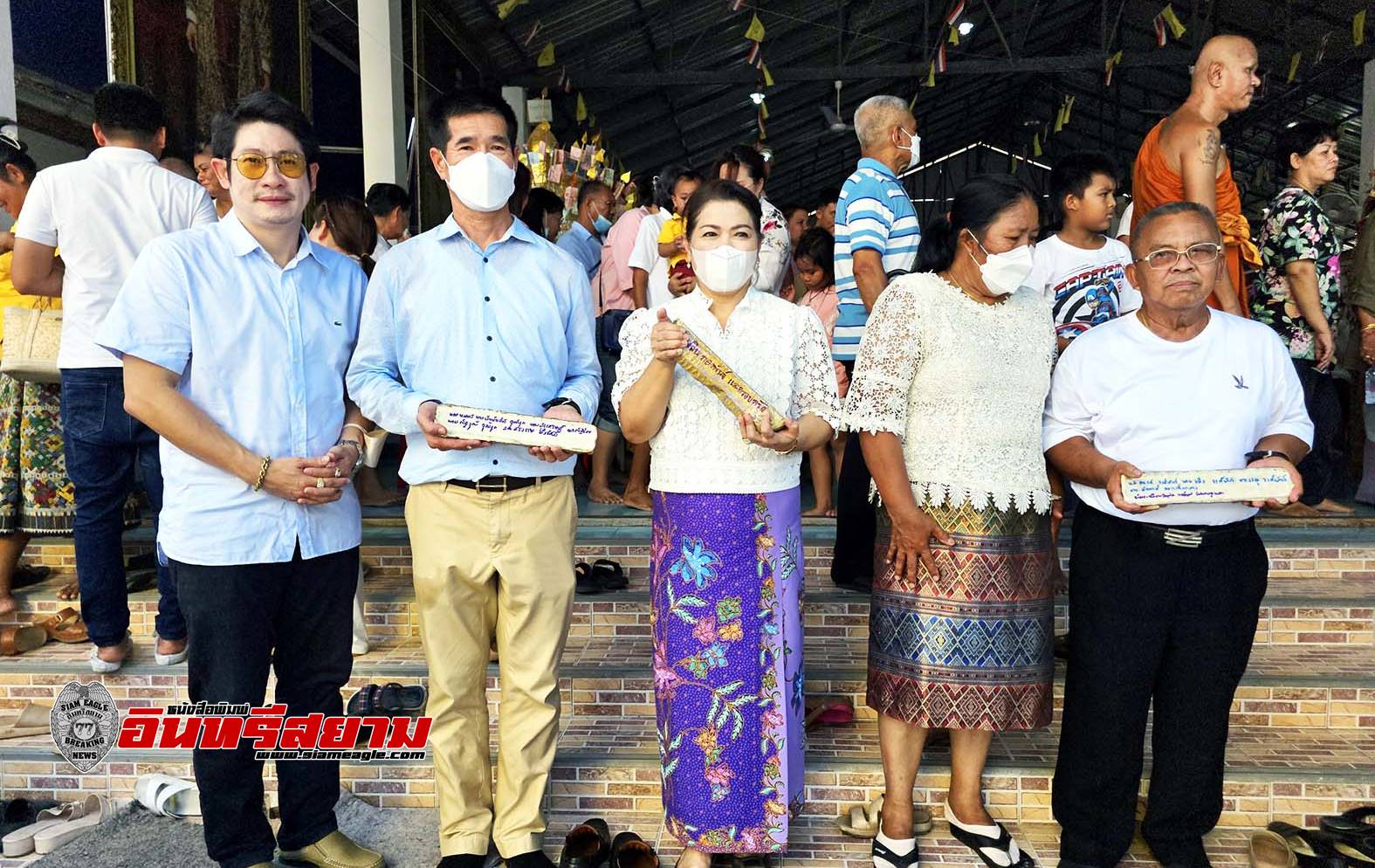 ประจวบคีรีขันธ์-วัดสะพานขี้เหล็กเททองนำฤกษ์หล่อพระโมคคัลลานะ-พระสารีบุตรประจำพระธาตุเจดีย์