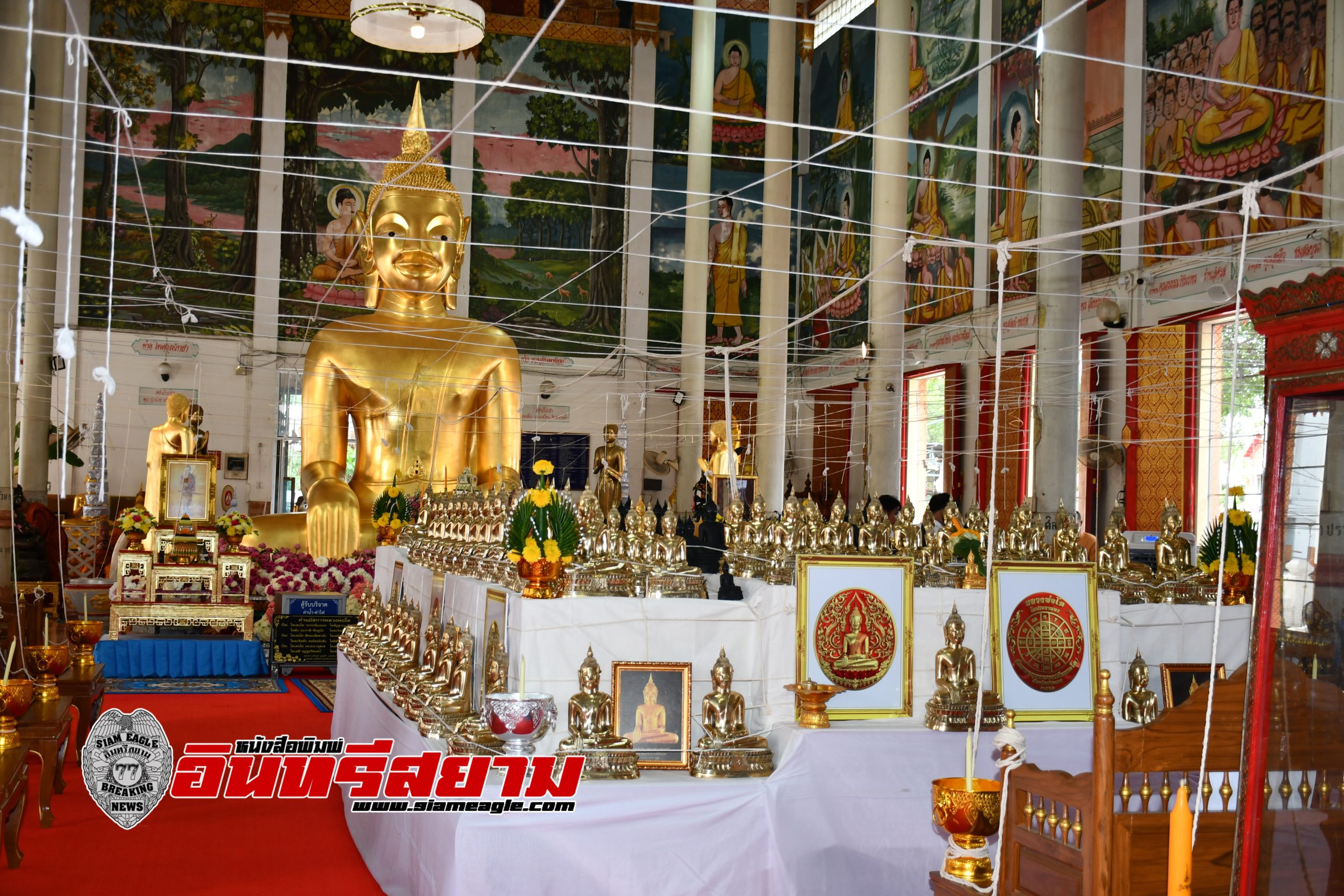 ศรีสะเกษ-เจ้าคณะจังหวัดฤกษ์วันวิสาขบูชาเททองหล่อหลวงพ่อโตจำลอง