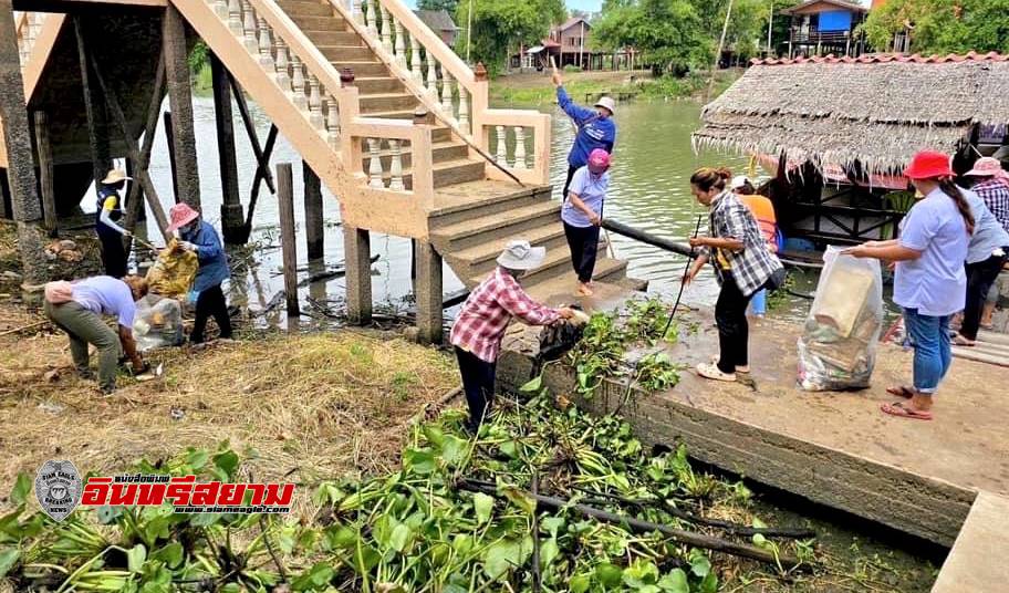 อยุธยา-ลงแขก ลงคลอง ดูแลรักษาความสะอาดแม่น้ำน้อย