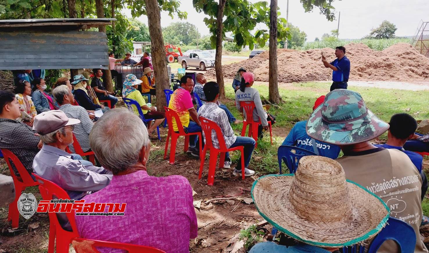 อุดรธานี-“โนนสะอาด”จับมือ”บริษัท ไทวาฯร่วมส่งเสริมการทำการเกษตรอย่างยั่งยืนและการอนุรักษ์ดิน ด้วยการใช้ปุ๋ยอินทรีย์