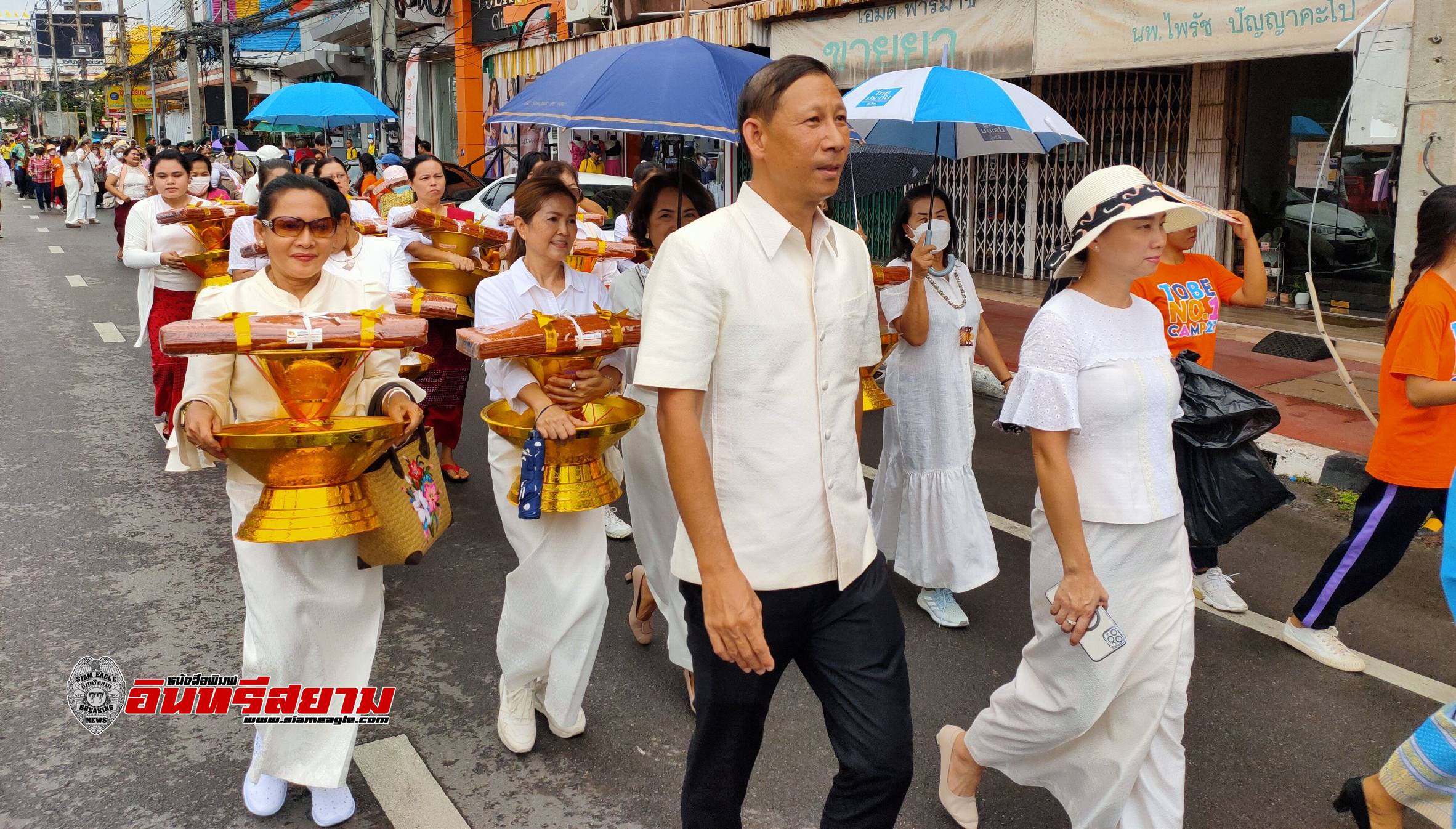 ประจวบคีรีขันธ์-นำนาค-ชีพราหมณ์ จากประเทศศรีลังกา แห่รอบเมืองหัวหิน