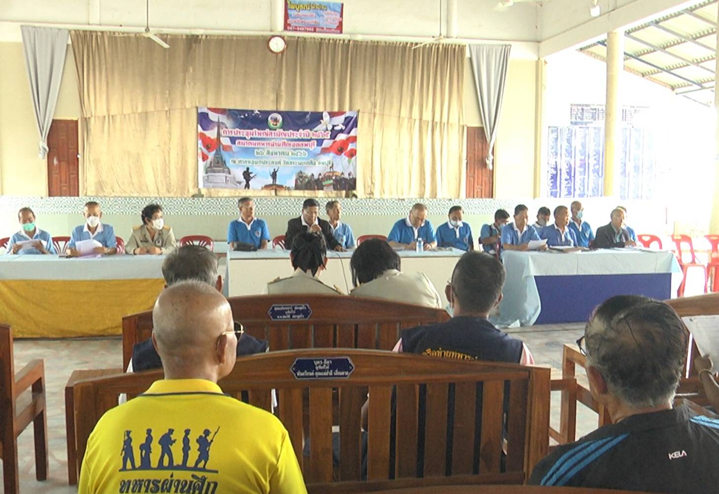 ลพบุรี-ประชุมใหญ่สามัญสมาคมทหารผ่านศึก