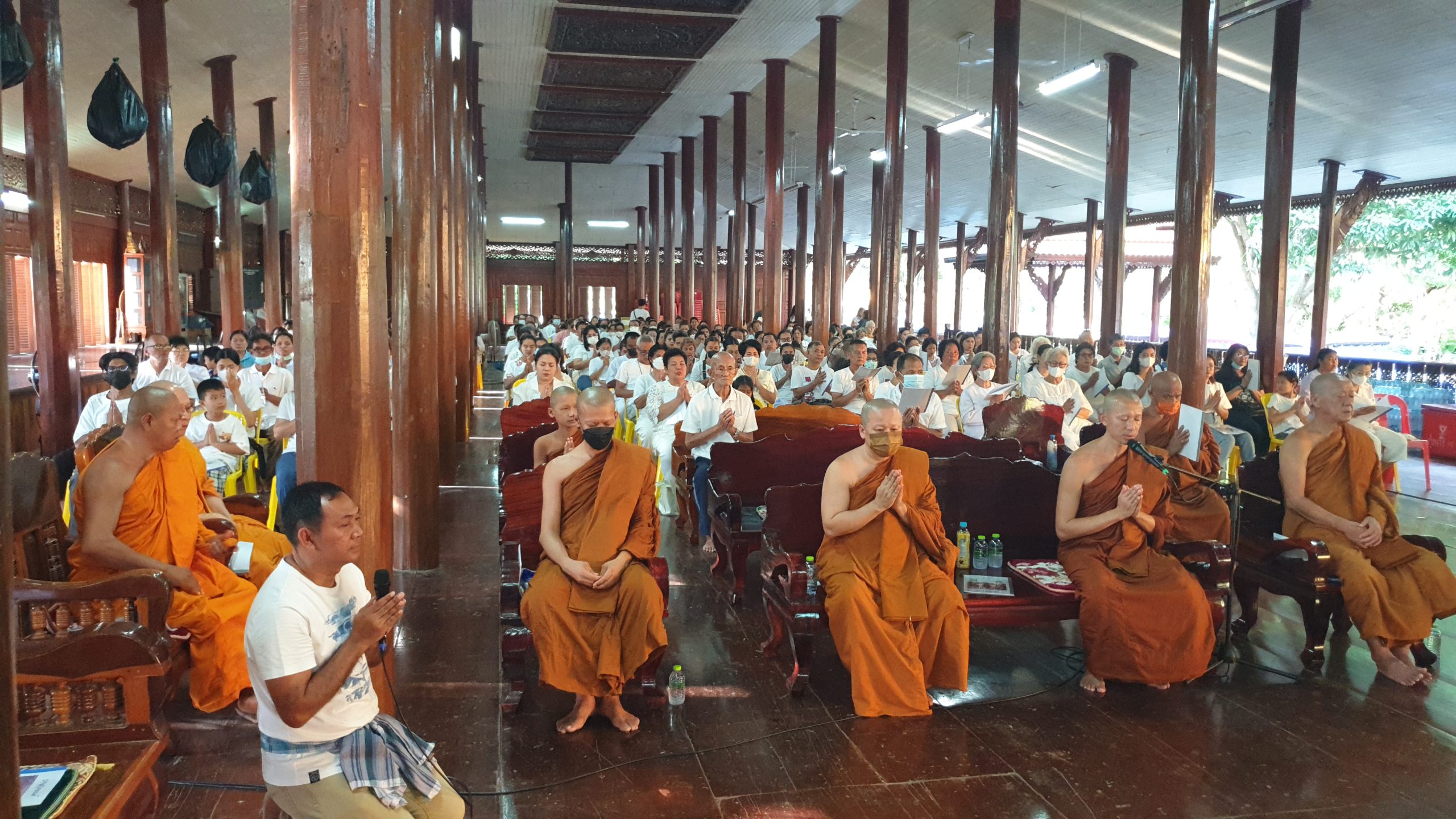 ประจวบคีรีขันธ์-วัดอ่าวน้อยชวนร่วมสวดมนต์สร้างพรบุญบารมีทุกวันเสาร์พาให้ชีวีมีสุข