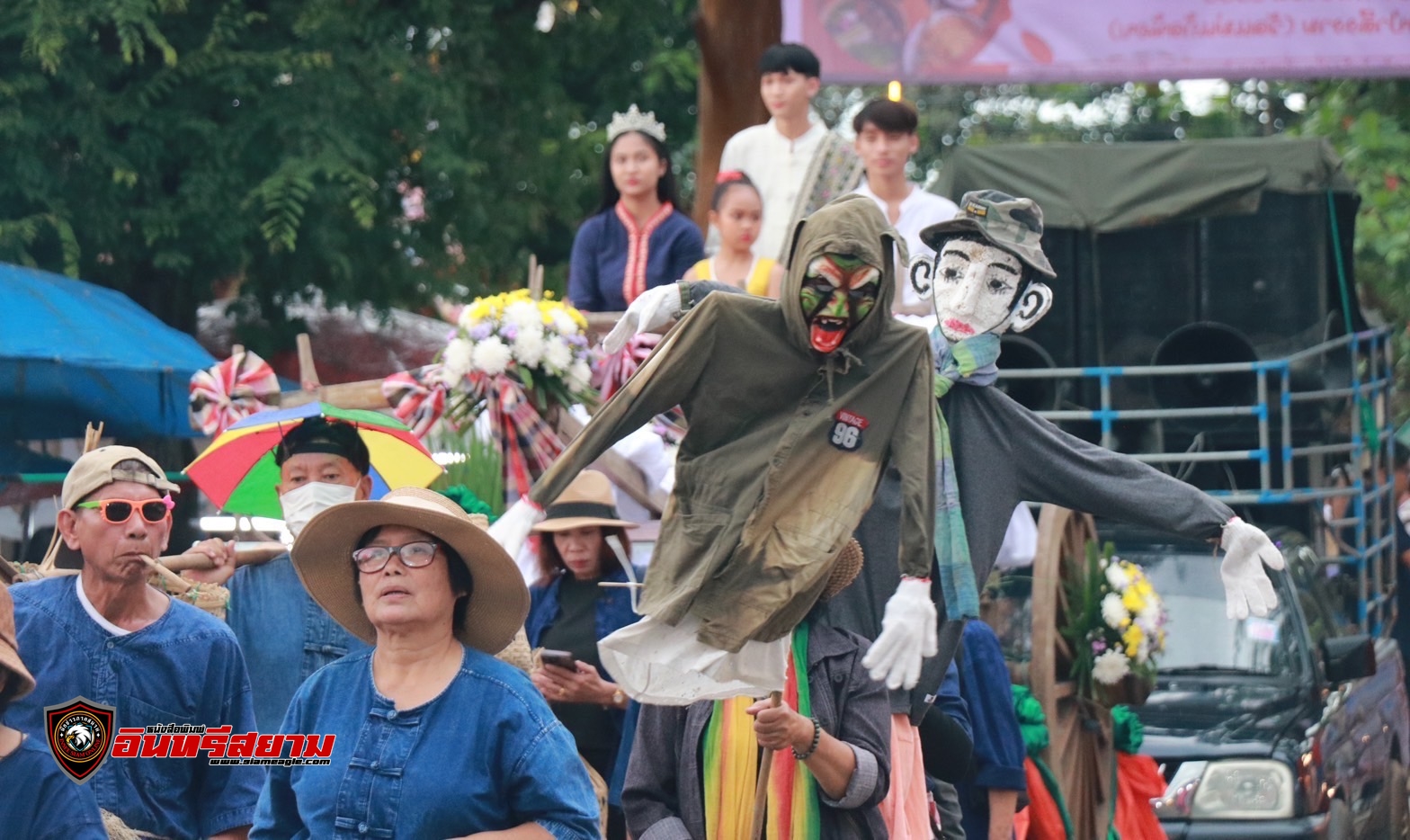 เชียงใหม่-อำเภอสันทราย จัดงานสืบสานวัฒนธรรมและภูมิปัญญาท้องถิ่น วิถีพุทธ วิถีธรรม