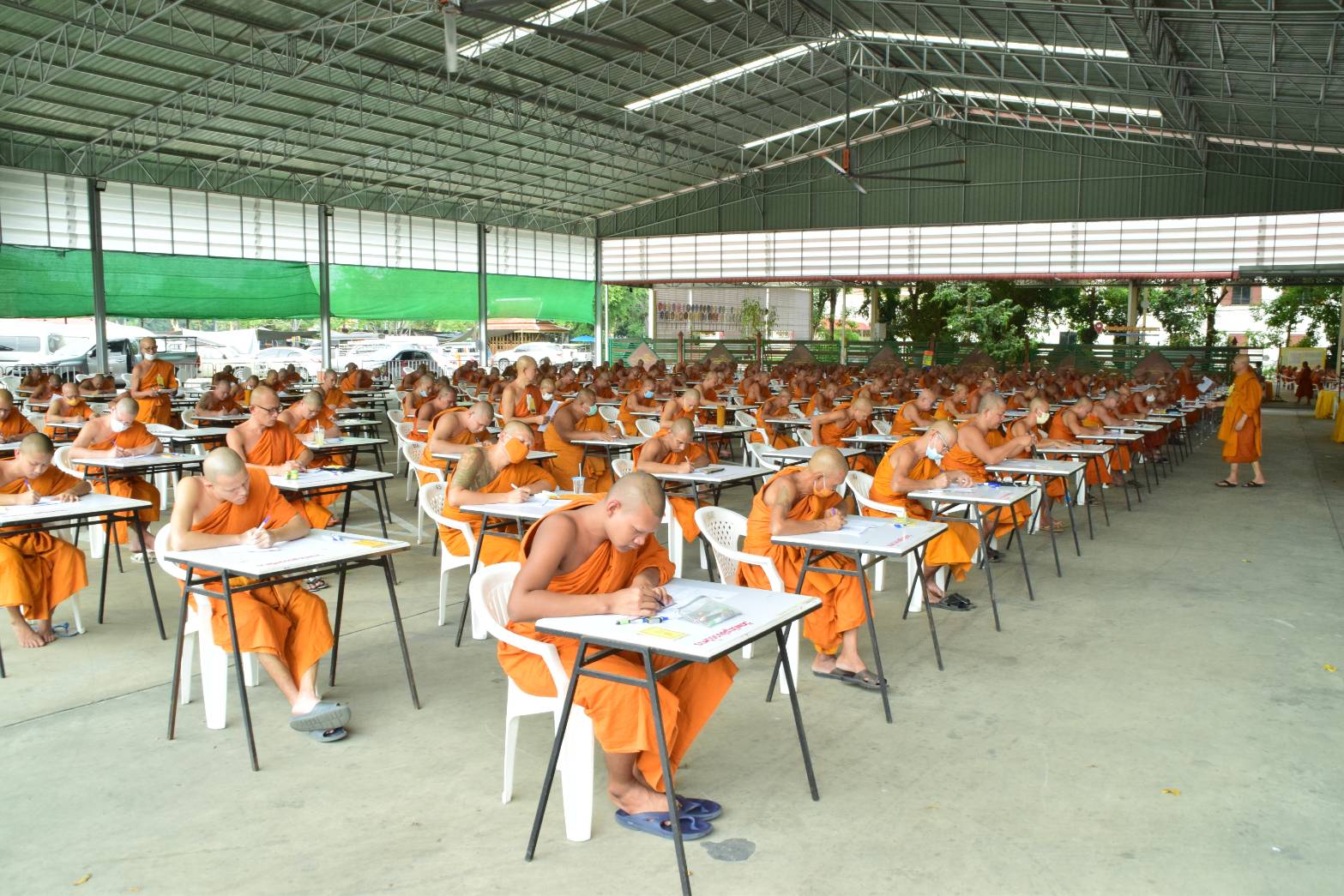 อยุธยา-สอบธรรมสนามหลวงนักธรรมชั้นโทและชั้นเอกประจำปีการศึกษา 2566